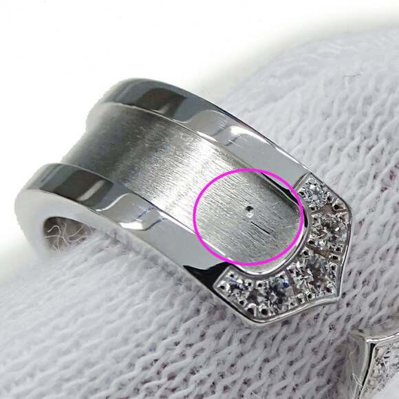 CARTIER Authentic Silver Diamond Ring #51 - Picture 9 of 12